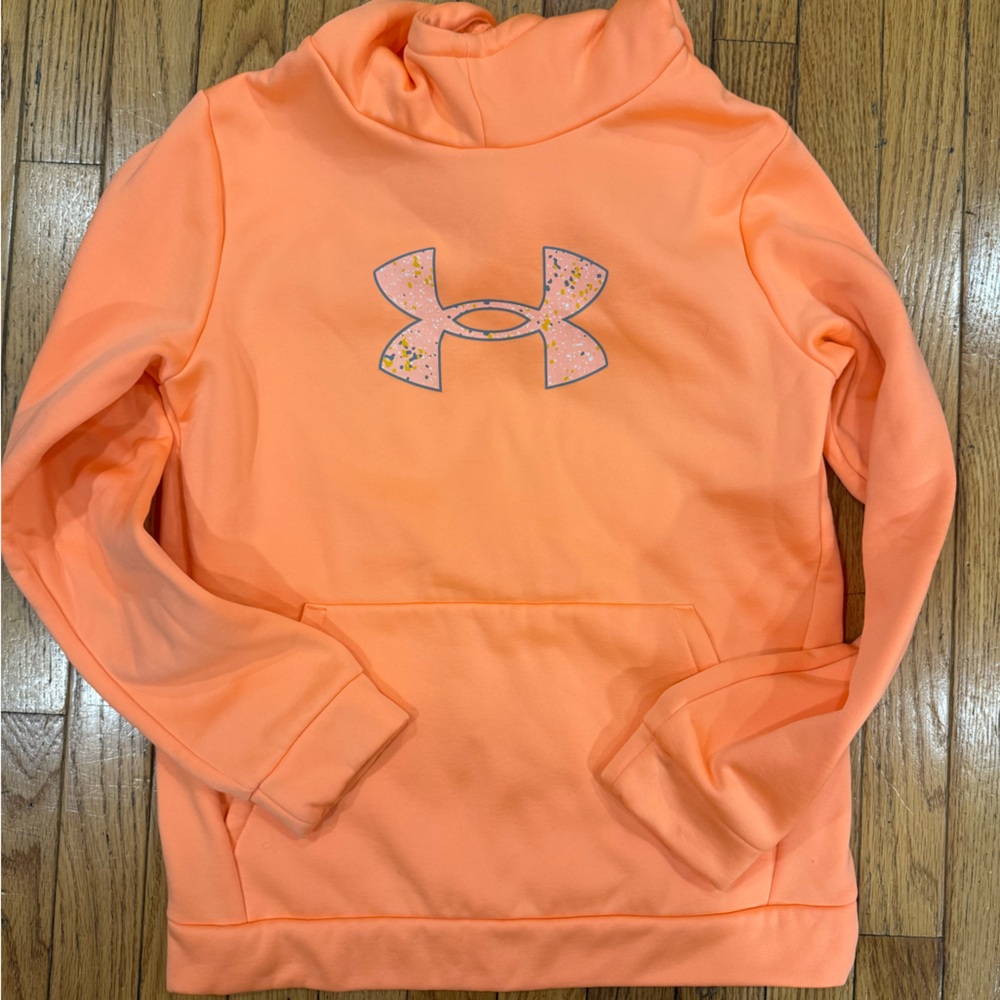 Under Armour Vibrant Orange Fleece Hoodie